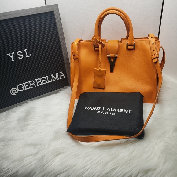 SOLD YSL Classic Small Y Cabas Purse - Picture 2 of 16